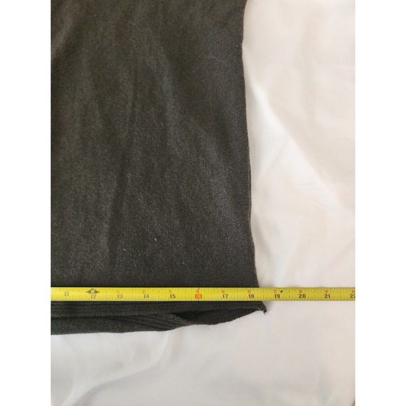 Nanette Lepore Women's Merino WoolTurtleneck Tunic Sweater Size Large Green - Picture 6 of 9